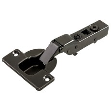 Bisagra BYP Acodada Ø40 mm 95º Ejes 52 mm con Pistón Antracita