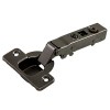 Bisagra BYP Recta Ø35 mm 105º Ejes 48 mm con Pistón Antracita