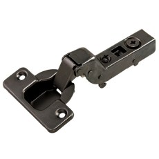 Bisagra BYP Superacodada Ø35 mm 105º Ejes 48 mm con Pistón Antracita