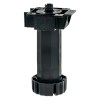 Patas y niveladores - Pata Cocina Regulable 140 a 190 mm Octogonal Negro