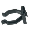 Patas y niveladores - Pinza Zócalo Aluminio/PVC Octogonal Negro