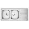 Fregaderos - RODI Fregadero Okio Line 116 2C 1E Inox Mate