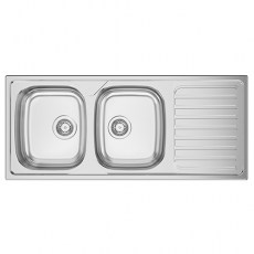 Fregaderos - RODI Fregadero Okio Line 116 2C 1E Inox Mate