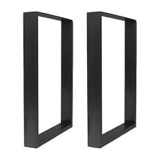 Patas y niveladores - Juego Patas para Mesa H710 Negro Mate
