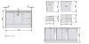 Bandeja Cubo Basura AxiSpace 800 con 4 Cubos