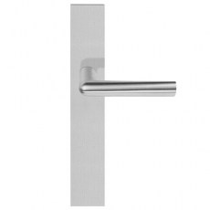Juego Manivelas con Placa INC PBI100P236SFC Inox Mate