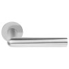 Juego Manivelas con Roseta INC PBI101-G Inox Mate