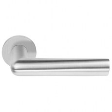 Juego Manivelas con Roseta INC PBI102-G Inox Mate