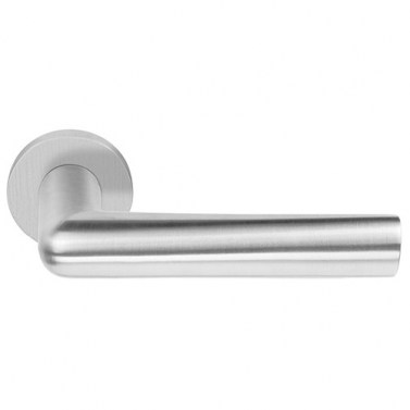 Juego Manivelas con Roseta INC PBI102-G Inox Mate