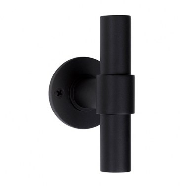 Pomos puerta entrada - Pomo Puerta Entrada One PBT20V/50 20mm Negro Mate