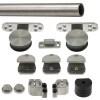 Juego Puerta Corredera Completo Madera PC06448 Inox