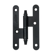 Pernios de H - Pernio Hierro Negro con Remate 100x58mm