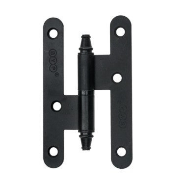 Pernios de H - Pernio Hierro Negro con Remate 100x58mm