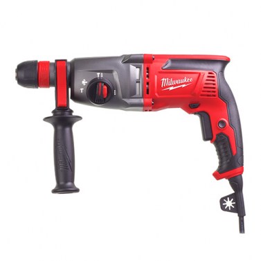 Taladros y atornilladores - Martillo Electro Neumático MILWAUKEE SDS-Plus PH 26 TX + Portabrocas