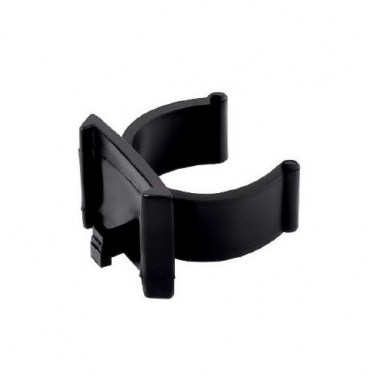 Patas y niveladores - Pinza Zócalo PVC-Aluminio para Pata de Tubo Redondo