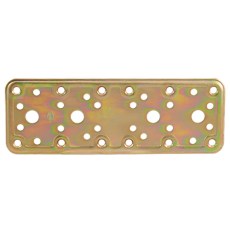 Herraje para mueble - Placa Unión para Vigas y Pérgolas Bicromatado