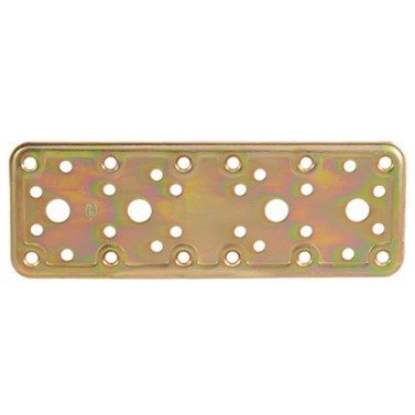 Herraje para mueble - Placa Unión para Vigas y Pérgolas Bicromatado