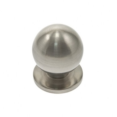 Pomos mueble - Pomo Redondo 332 Aluminio Níquel Satinado