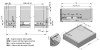 Juego Guías Ocultas Modern Slide Pro 450 mm 2en1 Soft y Push