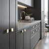 Pomos mueble - Pomo Aluminio 865 34x34 mm