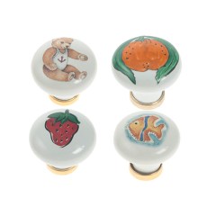 Pomos mueble - Pomo Porcelana Motivos