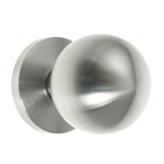Pomos puerta entrada - Pomo Puerta Entrada Redondo Ø70 mm Inox