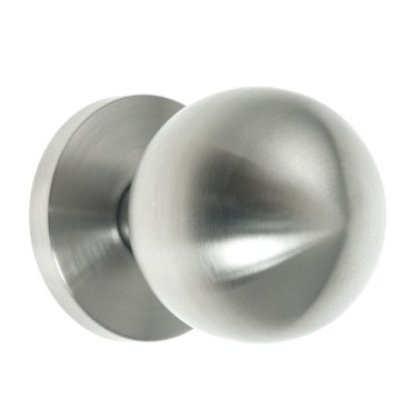Pomos puerta entrada - Pomo Puerta Entrada Redondo Ø70 mm Inox
