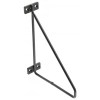 Soportes para baldas - Soporte Baldas BAR 209x166 mm Negro
