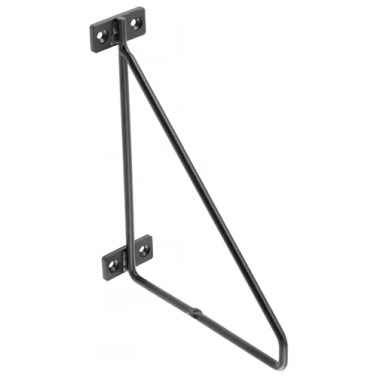 Soportes para baldas - Soporte Baldas BAR 209x166 mm Negro