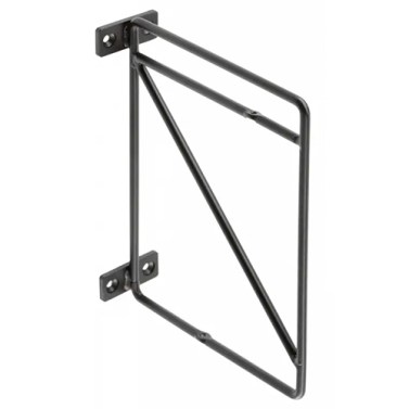 Soportes para baldas - Soporte Baldas ROD 214x166 mm Negro