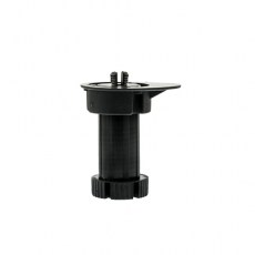 Pata Cocina Regulable Valencia 100-130 mm Negro con Espiga 13 mm