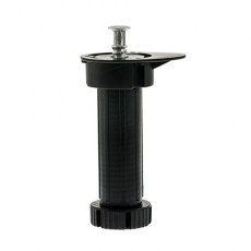 Pata Cocina Regulable Valencia 130-190 mm Negro con Tornillo