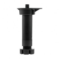 Pata Cocina Regulable Valencia 130-190 mm Negro con Espiga 13 mm