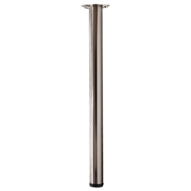Pata Regulable 870 mm Ø60mm Níquel Satinado