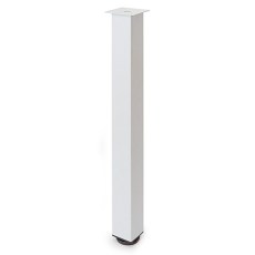 Pata Mesa Cuadrada 60 mm Blanco