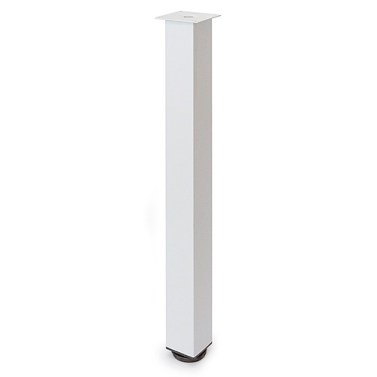 Pata Mesa Cuadrada 60 mm Blanco