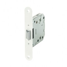 Picaportes - Picaporte Unificado PU-47 Canto Redondo Blanco