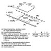 Placas de inducción - BOSCH Encimera Inducción PUJ631BB5E 3 Zonas Negro