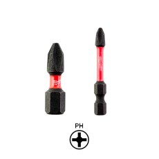 Consumibles para herramientas - Punta Phillips Shockwave PH MILWAUKEE