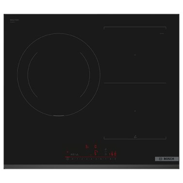 Placas de inducción - BOSCH Encimera Combi Inducción PVJ631HC1E 3 Zonas Cristal Negro