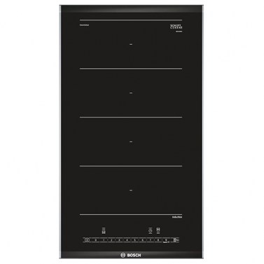 Placas de inducción - BOSCH Encimera Flex Inducción PXX375FB1E 2 Zonas Cristal Negro