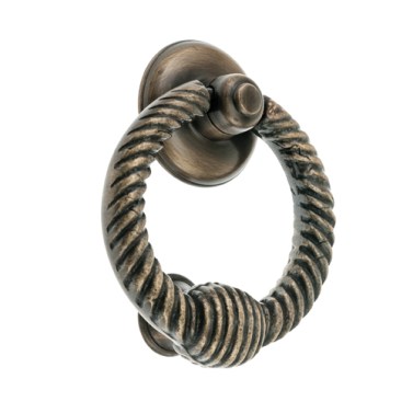 Llamadores - Llamador Rocco Relieve 110 mm Cuero