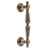 Manillones con roseta - Manillón con Roseta Relieve 230 mm Cuero