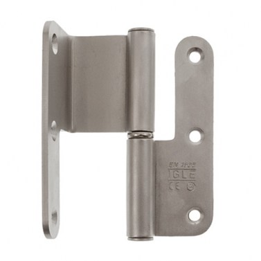 Bisagras de seguridad - Pernio Anti-Pinza 1110 100x74 mm Derecha Níquel Mate