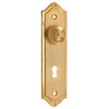 Tirador Armario con Bocallave R-15 Baño Oro Grafilado