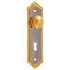 Tirador Armario con Bocallave R-15 Oro y Platino
