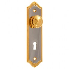 Tirador Armario con Bocallave R-15 Oro y Platino