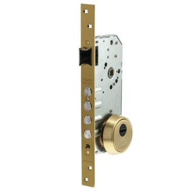 Cerradura Seguridad R200B E50 Esmaltado Dorado