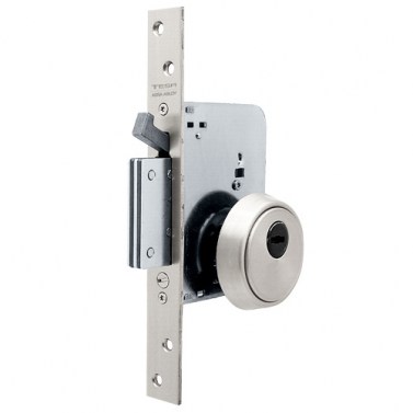 Cerradura Seguridad R201N E50 con Palanca sin Pestillo Inox
