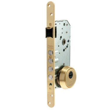 Cerradura Seguridad R20B E50 Esmaltado Dorado